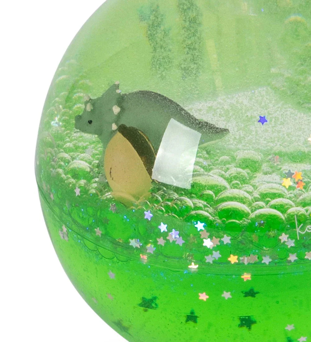 Třpytivý míček s vodou KONGES SLOJD Lemon | Lavly.cz