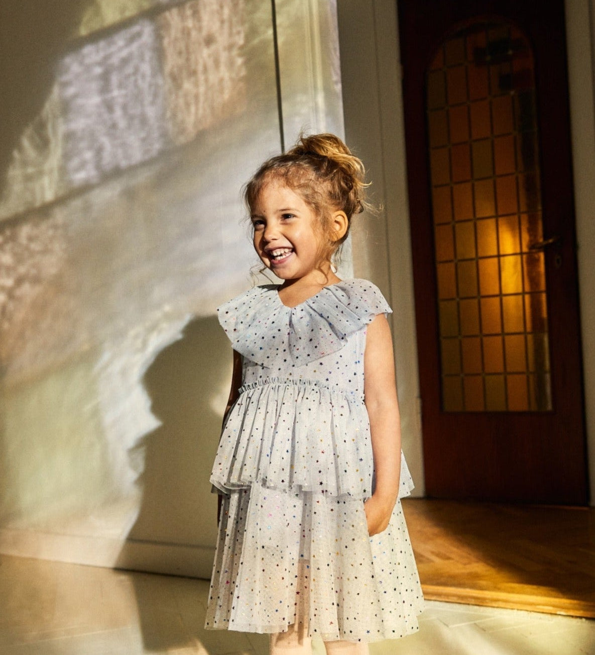 Tylové šaty KONGES SLOJD Fairy Dress Nuit Etoile | Stylové doplňky pro děti a ženy | Lavly.cz