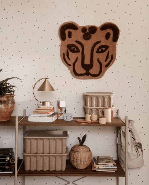 Úložné boxíky s víkem FERM LIVING - Paper Pulp S | Stylové doplňky pro děti a ženy | Lavly.cz