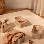 Úložné boxy LIEWOOD Makeeva Mini Sandy 4 kusy | Stylové doplňky pro děti a ženy | Lavly.cz