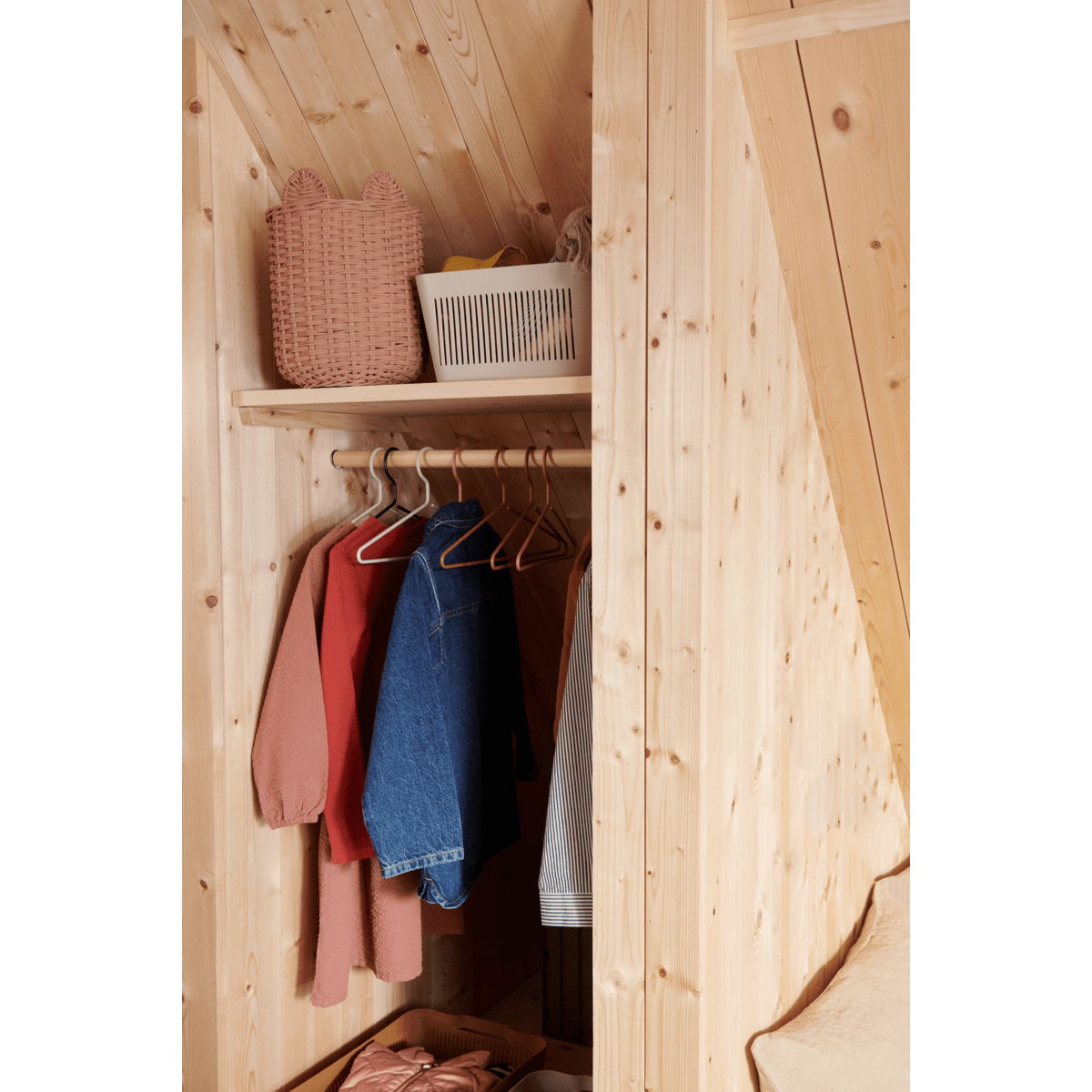 Úložné boxy LIEWOOD Makeeva "S" Sandy 4 kusy | Stylové doplňky pro děti a ženy | Lavly.cz