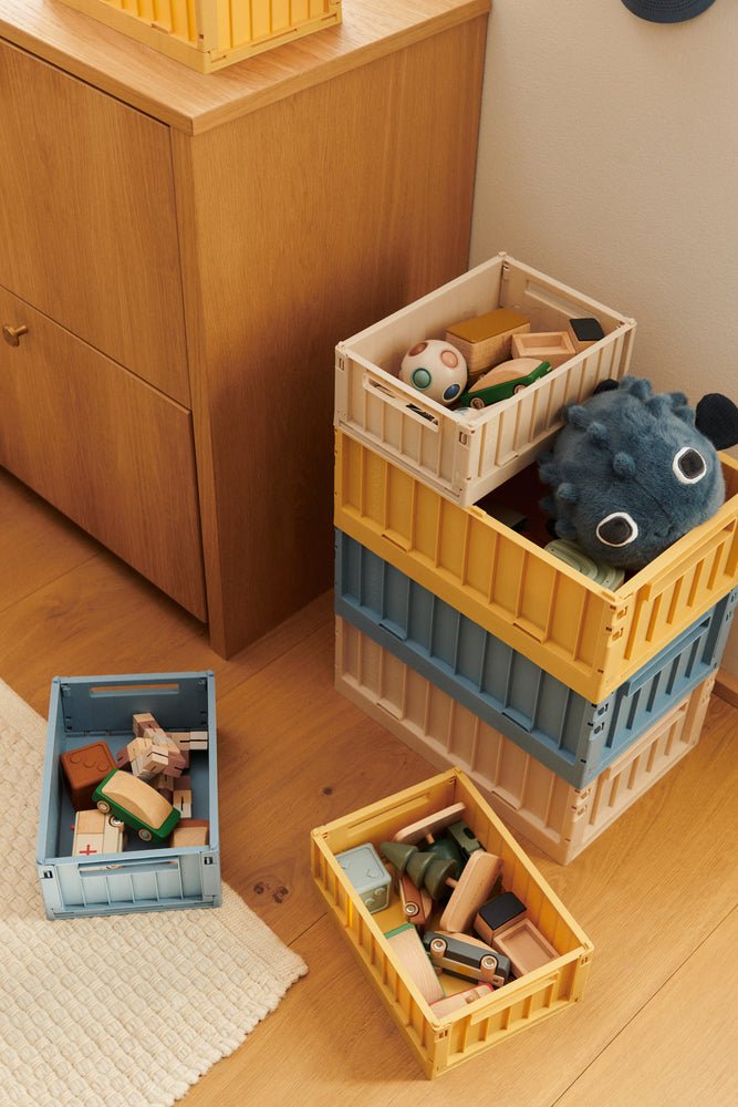 Úložné boxy LIEWOOD Weston "M" Beach Blue 2 kusy | Lavly.cz