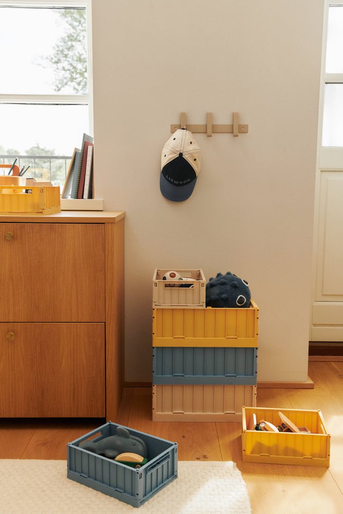 Úložné boxy LIEWOOD Weston "S" Beach Blue 2 kusy | Lavly.cz