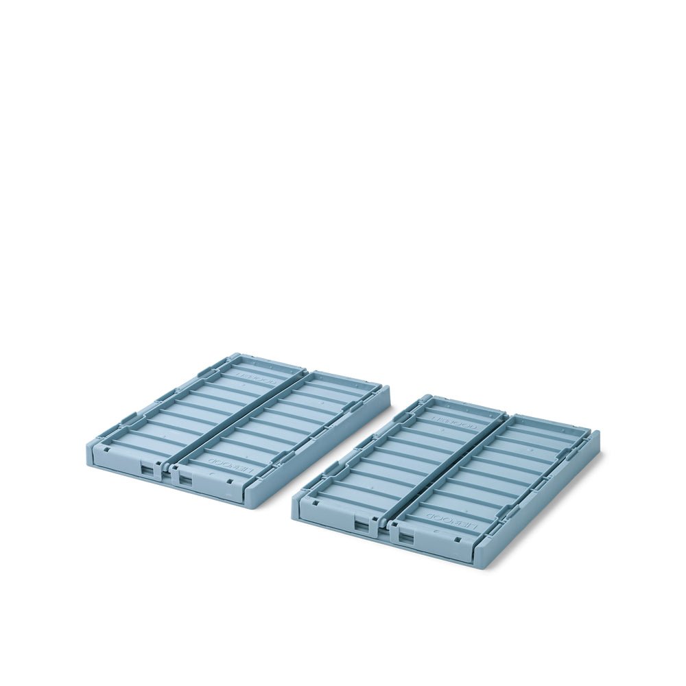 Úložné boxy LIEWOOD Weston "S" Beach Blue 2 kusy | Lavly.cz