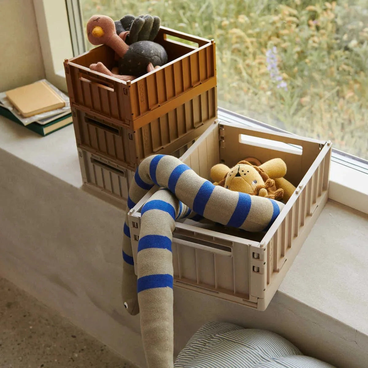 Úložné boxy LIEWOOD Weston "S" Sandy 2 kusy | Stylové doplňky pro děti a ženy | Lavly.cz