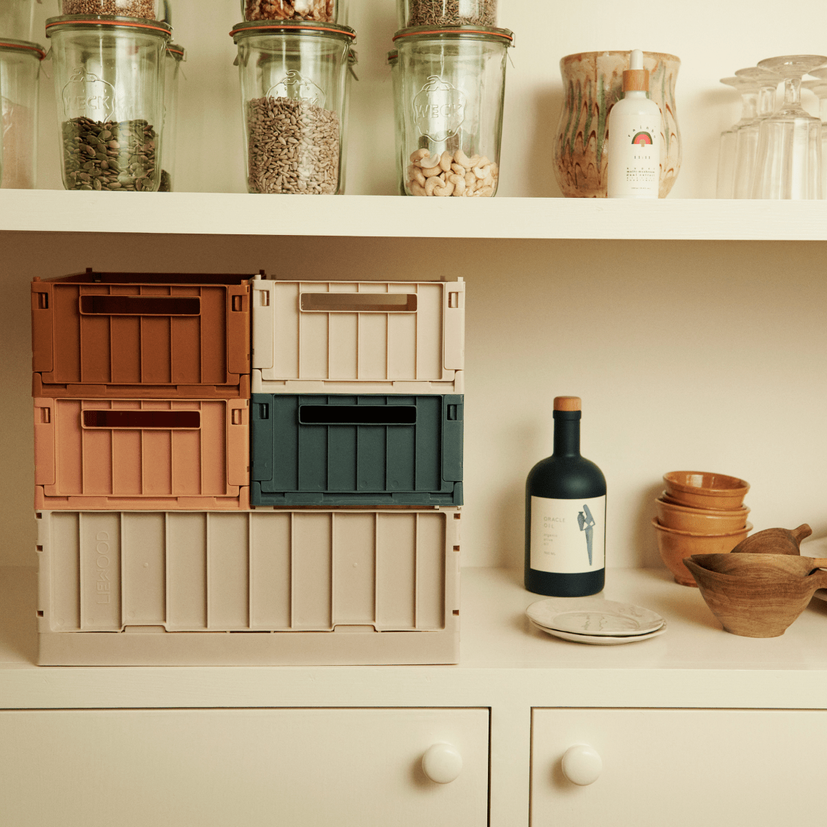 Úložné boxy LIEWOOD Weston "S" Tuscany Rose 2 kusy | Stylové doplňky pro děti a ženy | Lavly.cz