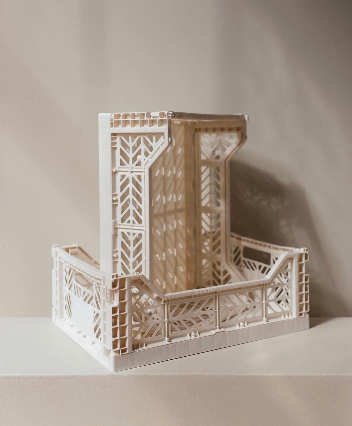 Úložný box AY - KASA Midi Coconut Milk | Stylové doplňky pro děti a ženy | Lavly.cz