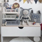 Úložný box AY - KASA Midi Light Grey | Stylové doplňky pro děti a ženy | Lavly.cz