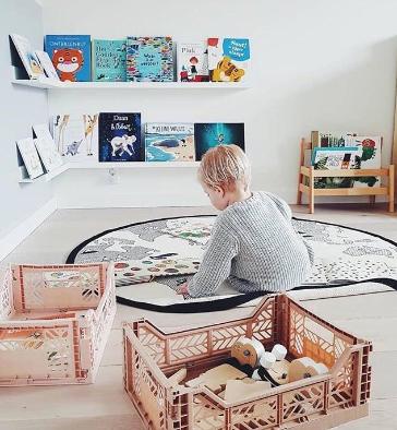 Úložný box AY - KASA Midi Warm Taupe | Stylové doplňky pro děti a ženy | Lavly.cz