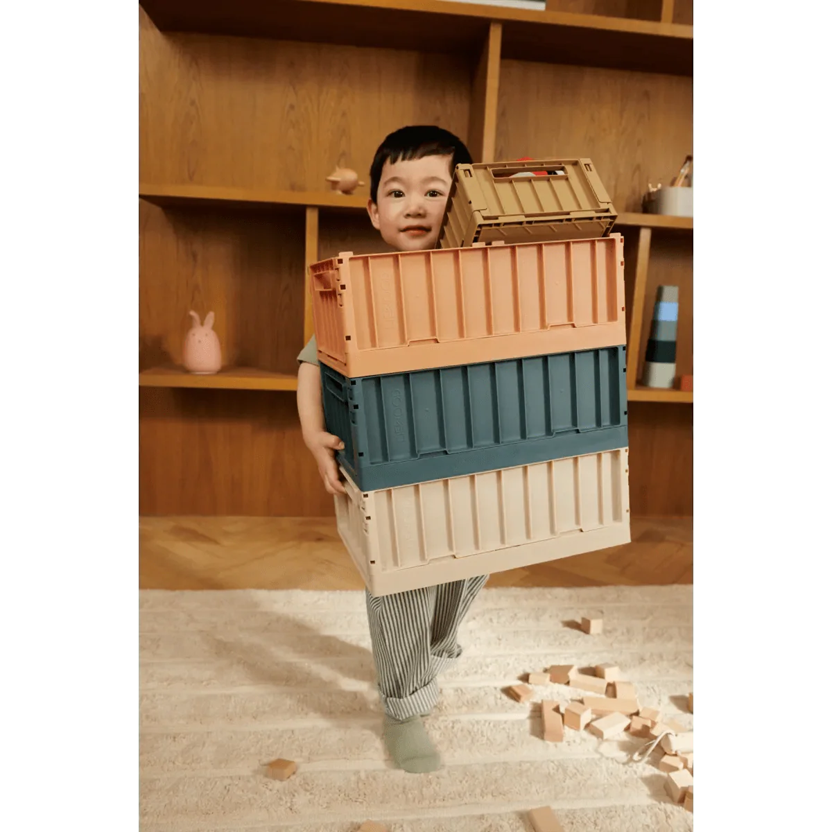 Úložný box LIEWOOD Weston "L" Sandy | Stylové doplňky pro děti a ženy | Lavly.cz