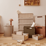 Úložný box s víkem LIEWOOD Elijah Sandy | Stylové doplňky pro děti a ženy | Lavly.cz