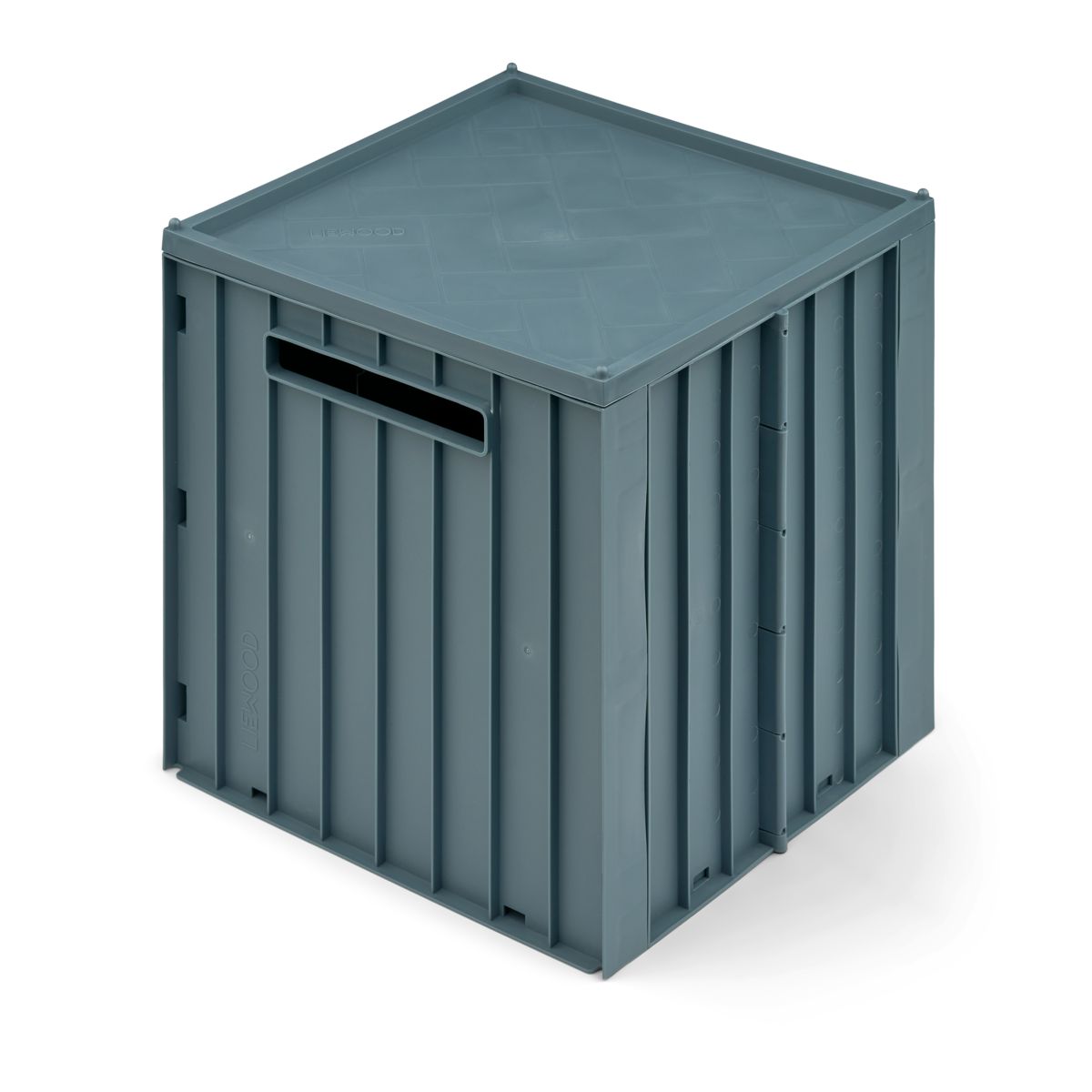 Úložný box s víkem LIEWOOD Elijah Whale Blue | Stylové doplňky pro děti a ženy | Lavly.cz