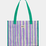Velká pevná taška HINDBAG Claude Parma and Stripes | Lavly.cz