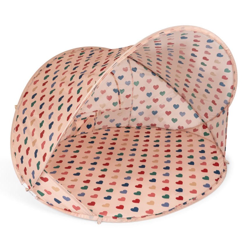 Velký plážový stan UV50+ KONGES SLOJD Bon Coeur Coloré | Stylové doplňky pro děti a ženy | Lavly.cz