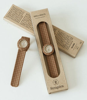 Detské hodinky MRS. ERTHA New Strapies Vintage Squares