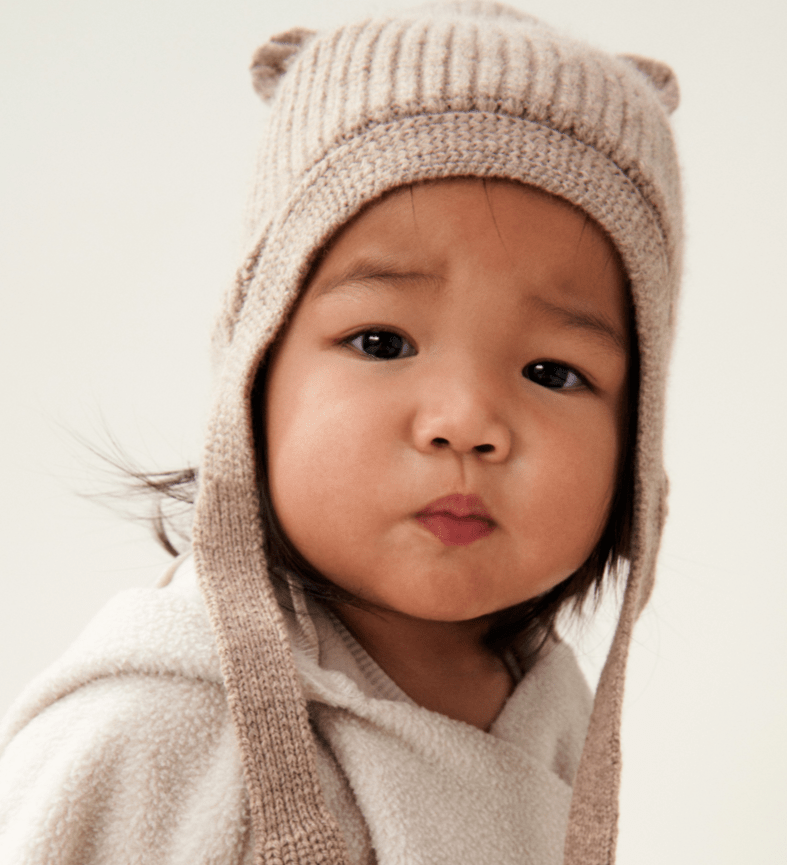 Vlněná čepice LIEWOOD Aviana Oat Melange | Stylové doplňky pro děti a ženy | Lavly.cz