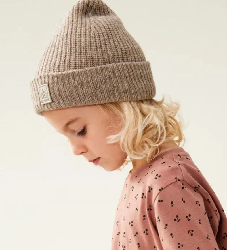 Vlněná čepice LIEWOOD Emilio Light Grey Melange | Stylové doplňky pro děti a ženy | Lavly.cz