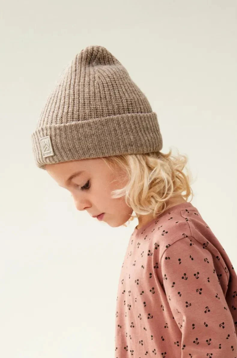 Vlněná čepice LIEWOOD Emilio Light Grey Melange | Stylové doplňky pro děti a ženy | Lavly.cz