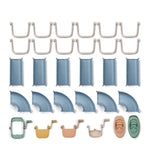 Vodní dráha LIEWOOD Cassian Beach Blue Multi Mix | Lavly.cz