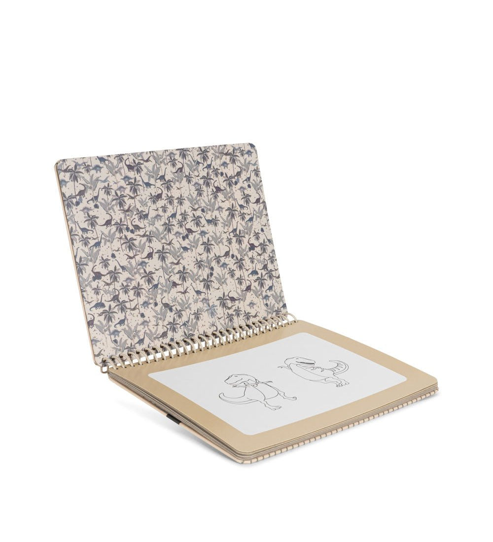 Vodní omalovánky KONGES SLOJD Magic Water Book Dino | Stylové doplňky pro děti a ženy | Lavly.cz