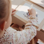 Vodní omalovánky KONGES SLOJD Magic Water Book Off White | Stylové doplňky pro děti a ženy | Lavly.cz