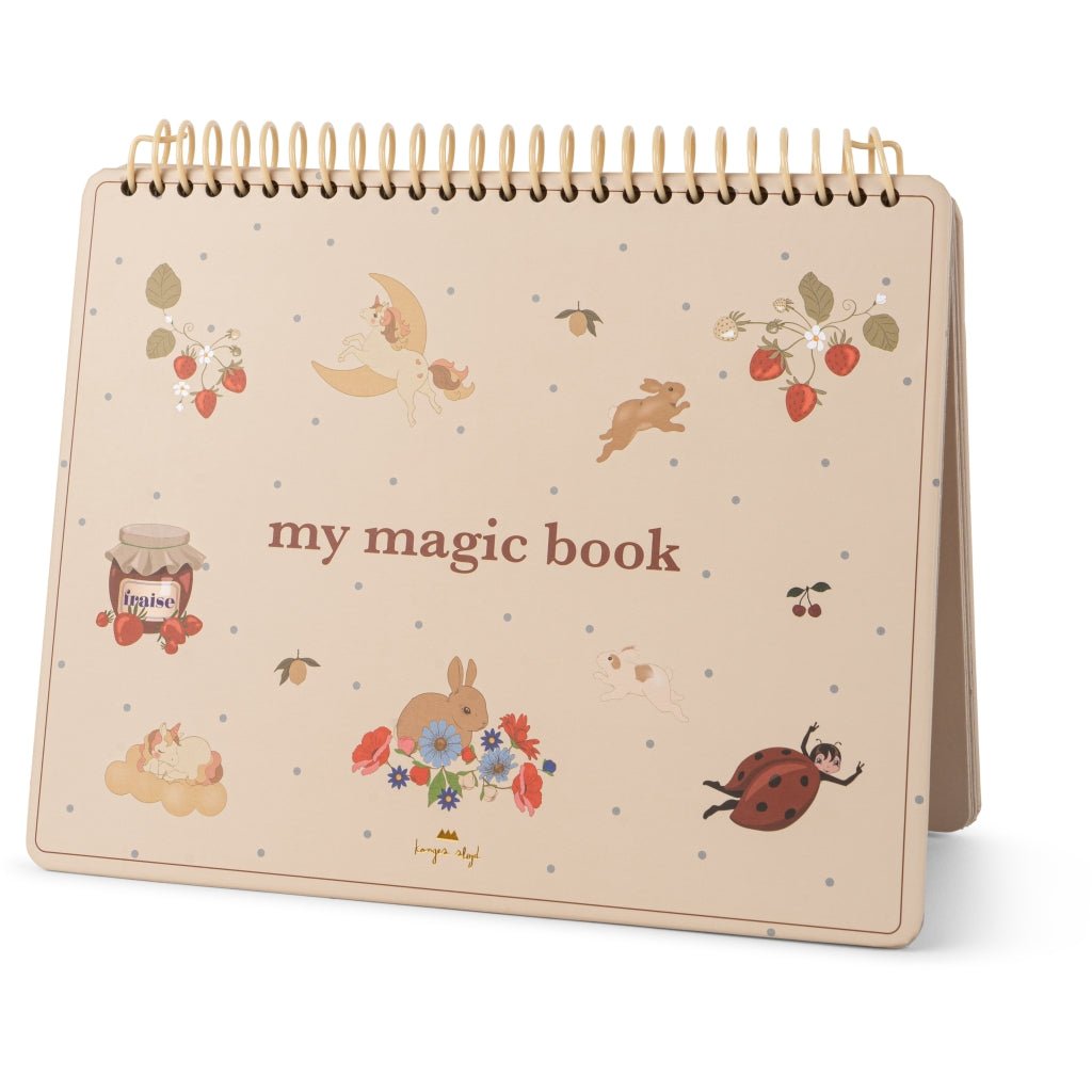 Vodní omalovánky KONGES SLOJD Magic Water Book Off White | Stylové doplňky pro děti a ženy | Lavly.cz