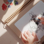 Vodní omalovánky KONGES SLOJD Magic Water Book Off White | Stylové doplňky pro děti a ženy | Lavly.cz