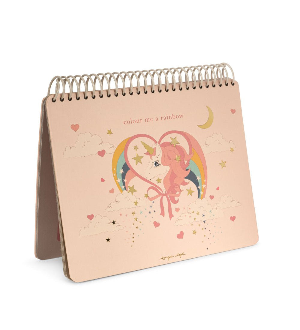 Vodní omalovánky KONGES SLOJD Magic Water Book Unicorn | Stylové doplňky pro děti a ženy | Lavly.cz