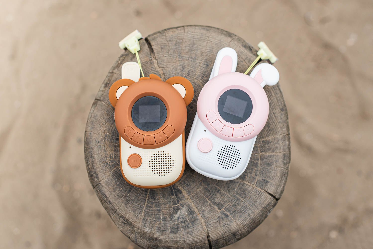 Vysílačky ZOOFAMILY Zoo Walkie Talkie Rabbit + Bear | Stylové doplňky pro děti a ženy | Lavly.cz
