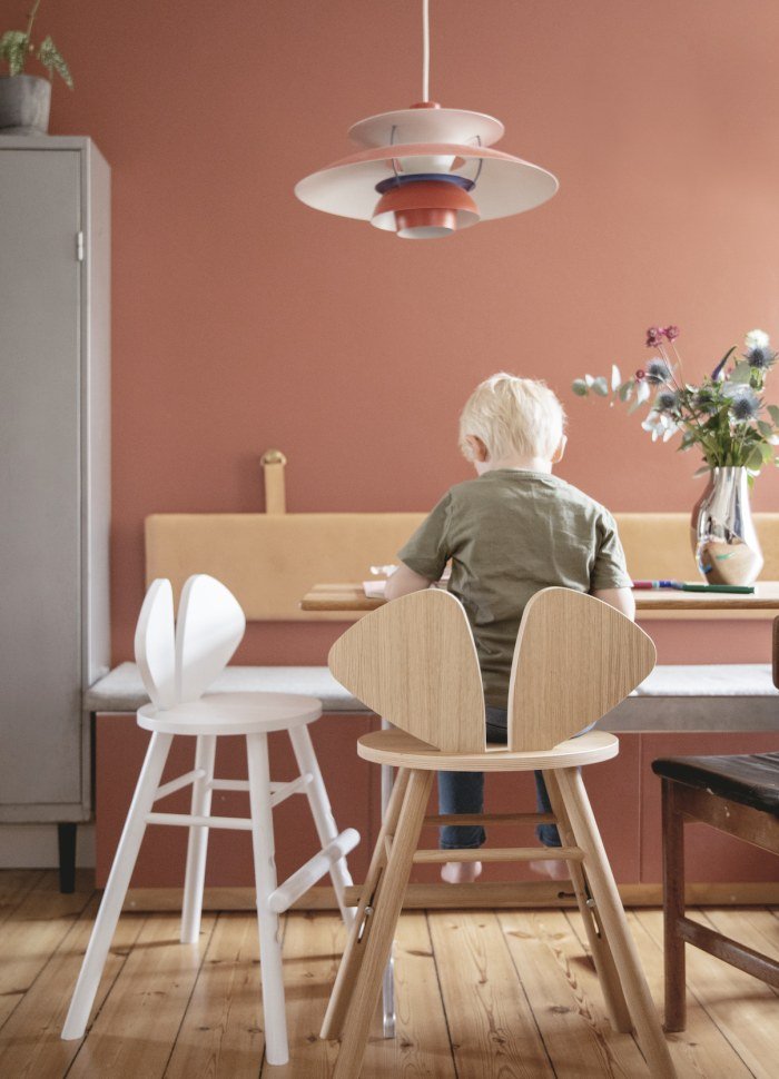 Vysoká židle Nofred Mouse Junior Přírodní dub | Stylové doplňky pro děti a ženy | Lavly.cz