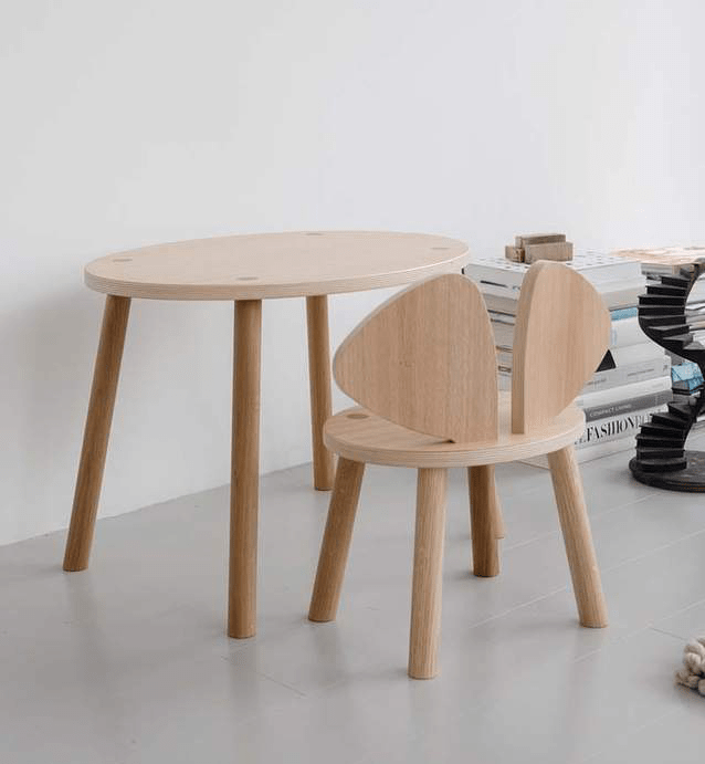 Židle Nofred Mouse přírodní dub | Stylové doplňky pro děti a ženy | Lavly.cz