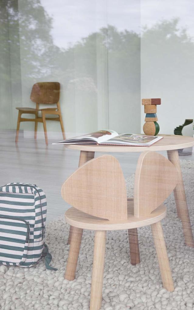 Židle Nofred Mouse přírodní dub | Stylové doplňky pro děti a ženy | Lavly.cz