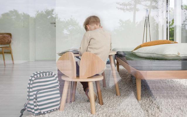 Židle Nofred Mouse přírodní dub | Stylové doplňky pro děti a ženy | Lavly.cz