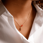 Zlatý přívěsek Písmeno A - Z - 10 mm DESIGN LETTERS | Stylové doplňky pro děti a ženy | Lavly.cz