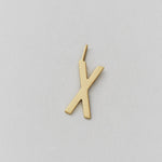 Zlatý přívěsek Písmeno A - Z - 16 mm DESIGN LETTERS | Stylové doplňky pro děti a ženy | Lavly.cz