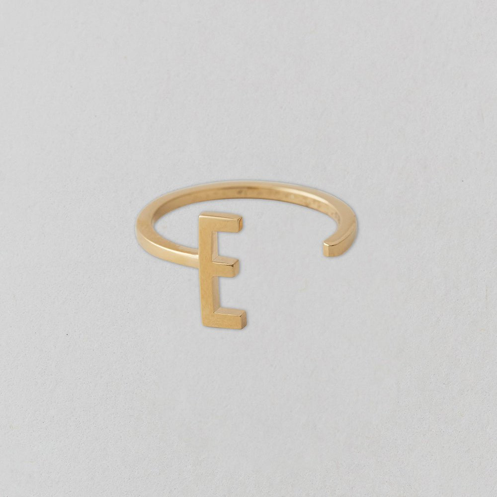 Zlatý prsten Písmeno A - Z - DESIGN LETTERS | Stylové doplňky pro děti a ženy | Lavly.cz