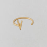 Zlatý prsten Písmeno A - Z - DESIGN LETTERS | Stylové doplňky pro děti a ženy | Lavly.cz