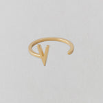 Zlatý prsten Písmeno A - Z - DESIGN LETTERS | Stylové doplňky pro děti a ženy | Lavly.cz