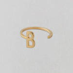 Zlatý prsten Písmeno A - Z - DESIGN LETTERS | Stylové doplňky pro děti a ženy | Lavly.cz