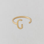 Zlatý prsten Písmeno A - Z - DESIGN LETTERS | Stylové doplňky pro děti a ženy | Lavly.cz