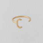 Zlatý prsten Písmeno A - Z - DESIGN LETTERS | Stylové doplňky pro děti a ženy | Lavly.cz