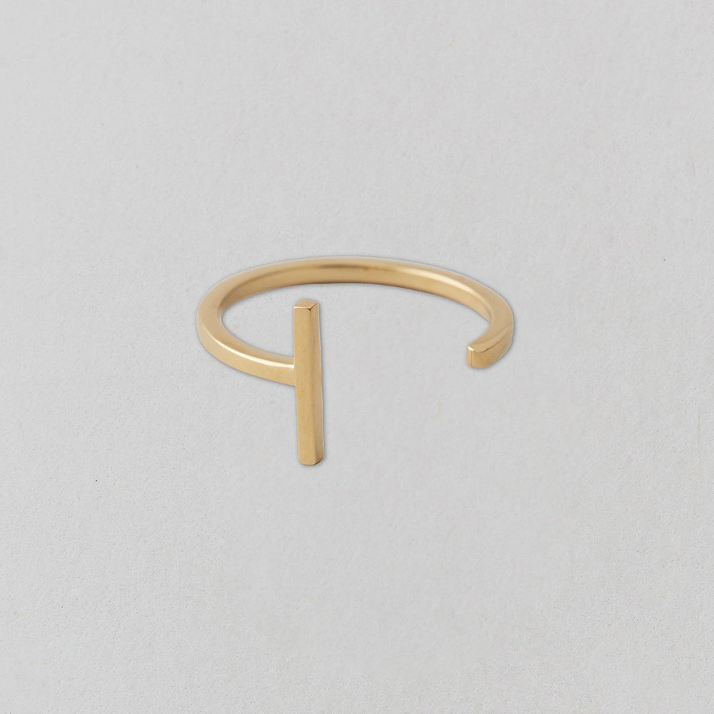 Zlatý prsten Písmeno A - Z - DESIGN LETTERS | Stylové doplňky pro děti a ženy | Lavly.cz