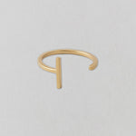 Zlatý prsten Písmeno A - Z - DESIGN LETTERS | Stylové doplňky pro děti a ženy | Lavly.cz