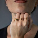 Zlatý prsten Srdíčko - DESIGN LETTERS | Stylové doplňky pro děti a ženy | Lavly.cz