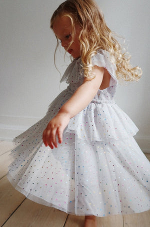Tylové šaty KONGES SLOJD Fairy Dress Nuit Etoile