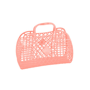 Košík SUNJELLIES Retro Basket Peach - Malý